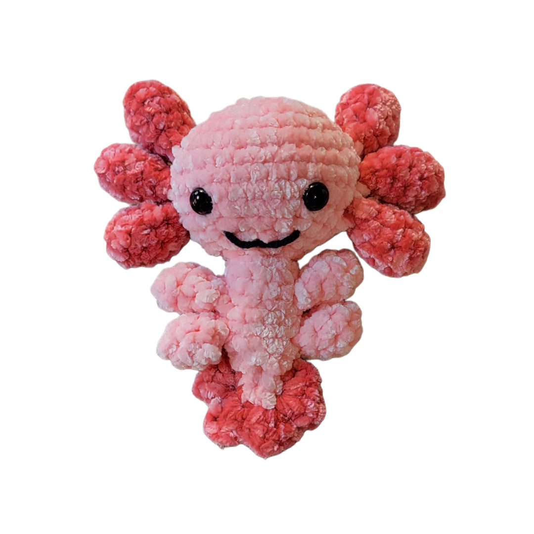 Amigurumi Axolotl Plushie - Oma's Cozy Creations