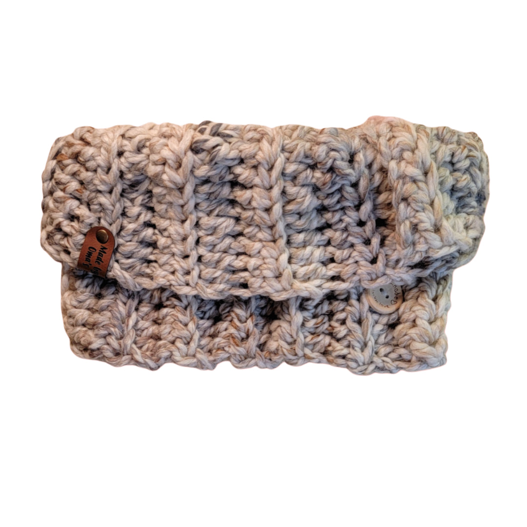 Neck Warmer Adjustable Size Chunky Style - Oma's Cozy Creations
