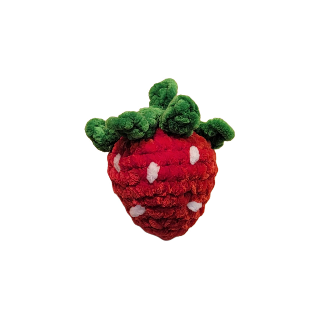Amigurumi Crochet Strawberry Red Fruit - Oma's Cozy Creations
