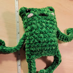 Amigurumi Leggy Frog Crochet Animal Plushie - Oma's Cozy Creations
