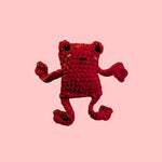 Amigurumi Leggy Frog Crochet Animal Plushie - Oma's Cozy Creations