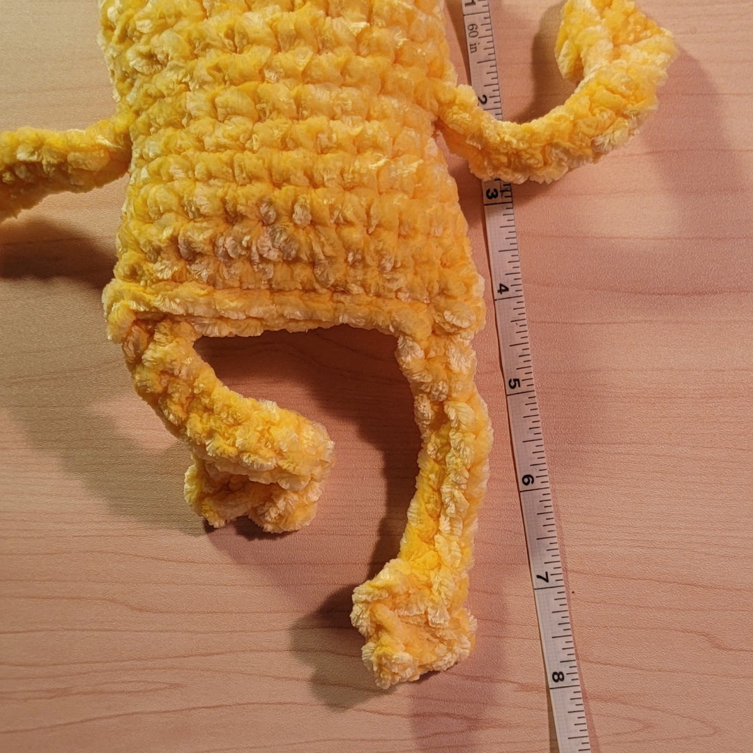 Amigurumi Leggy Frog Crochet Animal Plushie - Oma's Cozy Creations