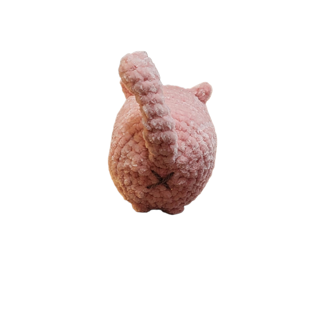 Amigurumi Loaf Cat Plushie - Oma's Cozy Creations