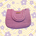 Farmers Market Bag Crochet Tote Long Handled - Oma's Cozy Creations