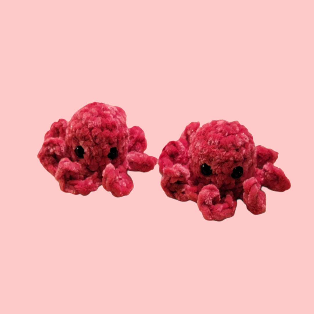 Amigurumi Mini Octopus Crochet Animal Plushies - Oma's Cozy Creations