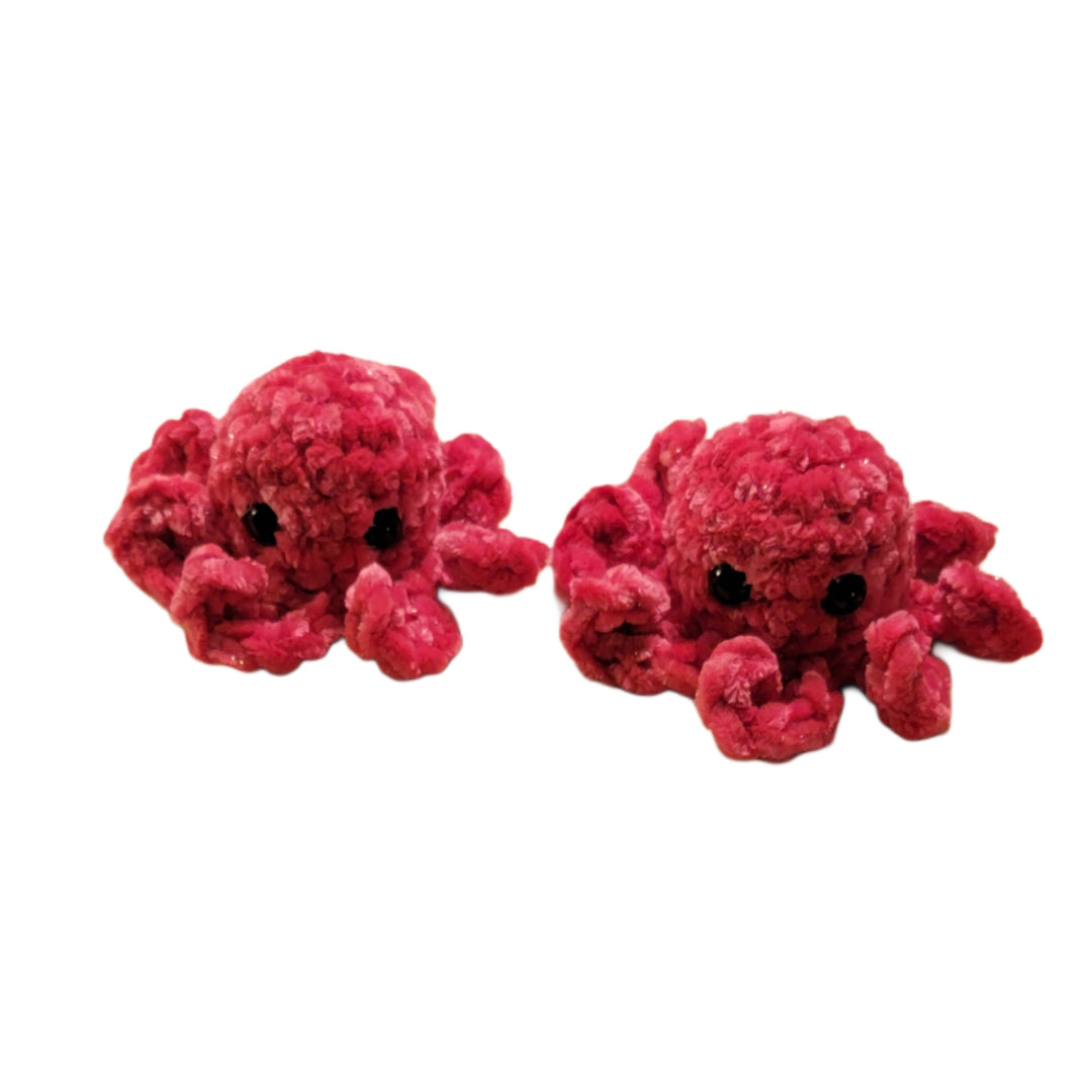 Amigurumi Mini Octopus Crochet Animal Plushies - Oma's Cozy Creations