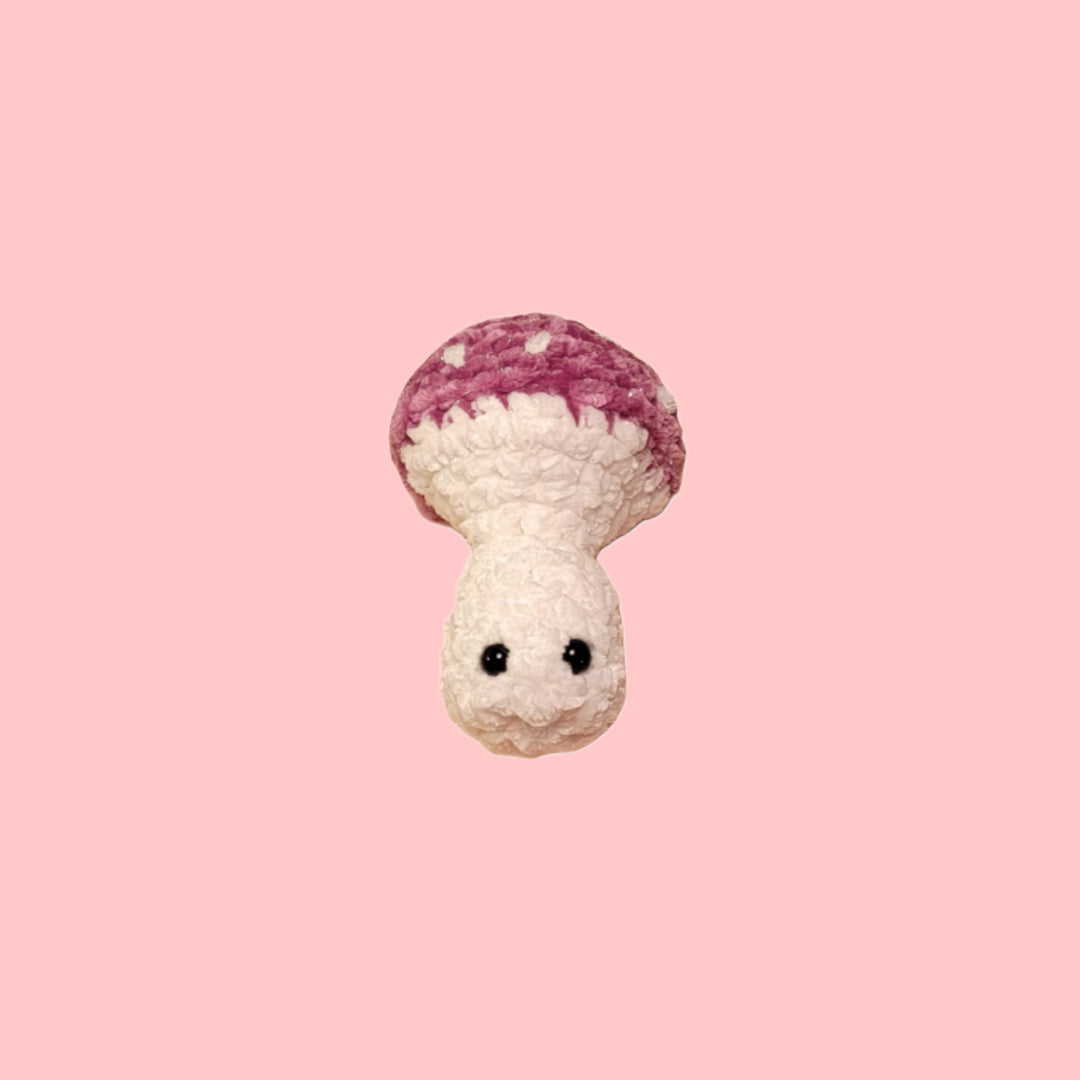 Crochet Pattern Poppin Mushroom Instant Download PDF - Oma's Cozy Creations