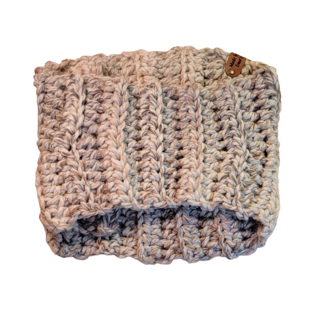 Neck Warmer Adjustable Size Chunky Style - Oma's Cozy Creations