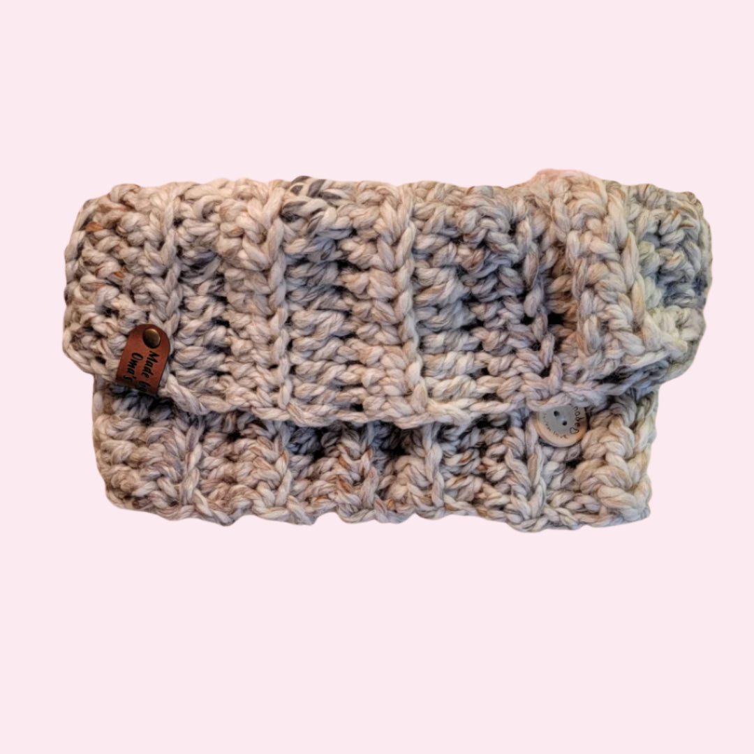 Neck Warmer Adjustable Size Chunky Style - Oma's Cozy Creations