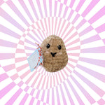 Amigurumi Positive Potato Crochet Plushie - Oma's Cozy Creations