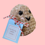 Amigurumi Positive Potato Crochet Plushie - Oma's Cozy Creations
