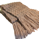 Scarf Handmade Crocheted Wool Blend - Oma's Cozy Creations