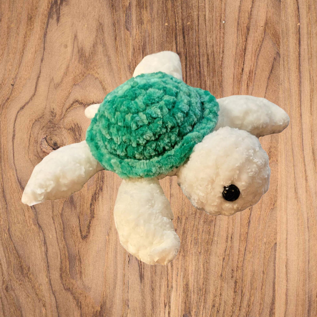 Amigurumi Sea Turtle Plushie - Oma's Cozy Creations