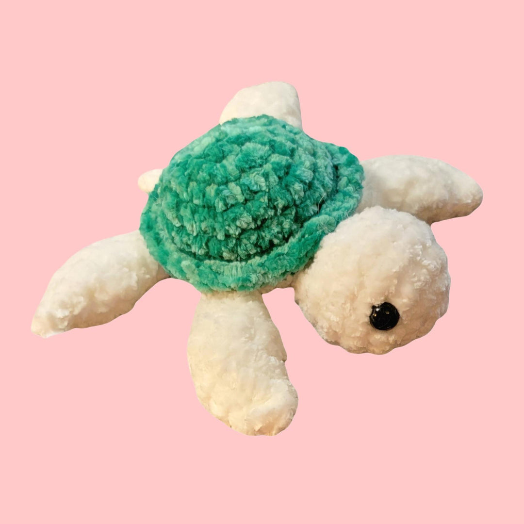 Amigurumi Sea Turtle Plushie - Oma's Cozy Creations