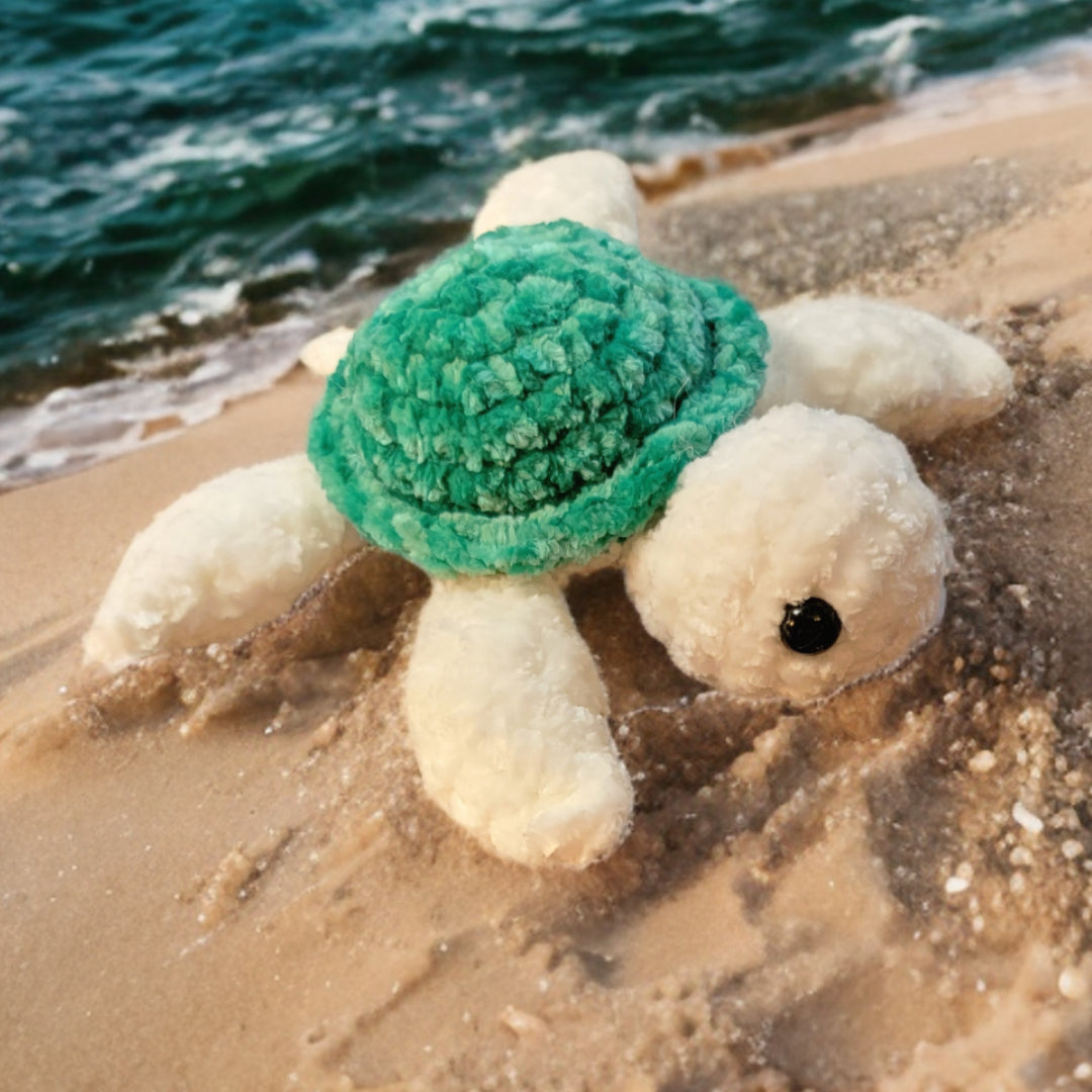 Amigurumi Sea Turtle Plushie - Oma's Cozy Creations