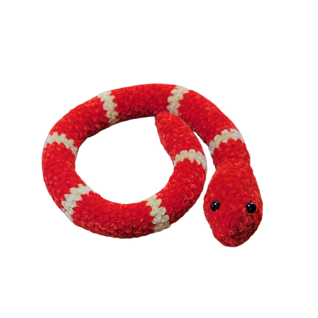 Amigurumi Snake Plushie - Oma's Cozy Creations