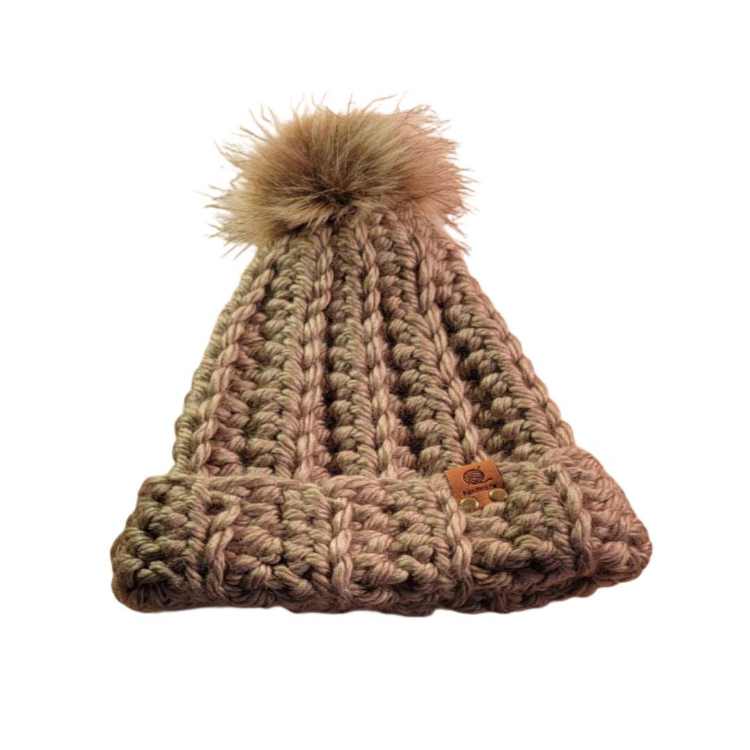 Child Size Beanie in Chunky Yarn - Oma's Cozy Creations