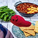 Amigurumi Positive Pepper Crocheted Chili Pepper Plushie - Oma's Cozy Creations